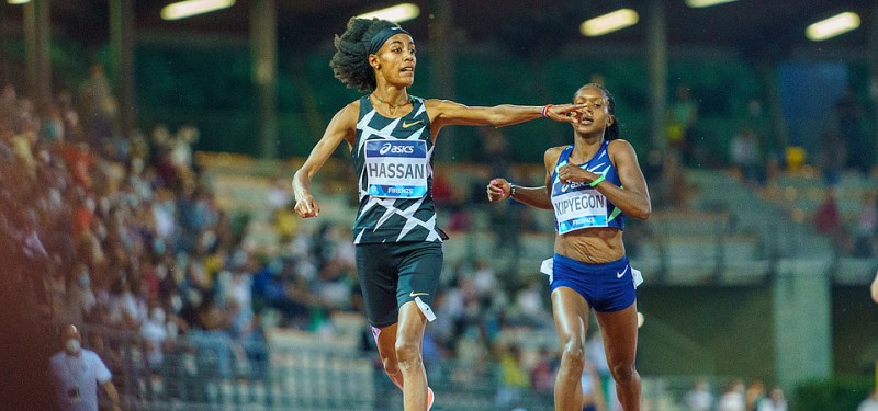 Sifan Hassan gana los 1,500 con la mejor marca del año con 3:53.63 en Florencia