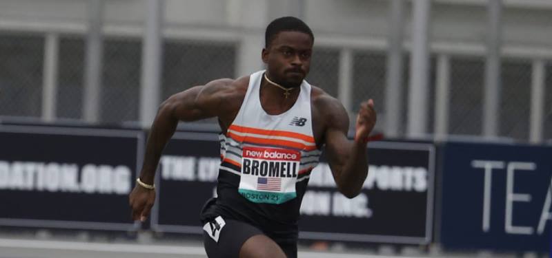 Trayvon Bromell de los Estados Unidos logra mejor marca del año en los 100m con 9.77