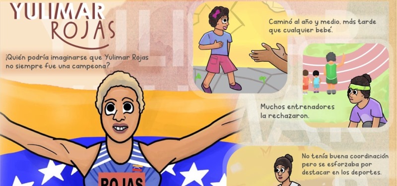El alma de una niña en trazos juveniles: la infancia de Yulimar Rojas