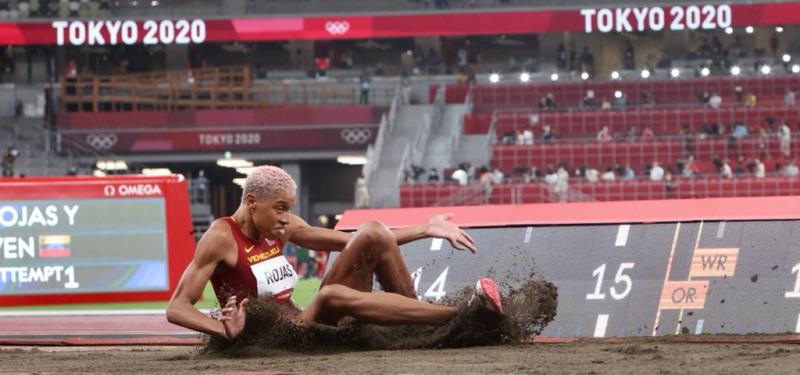 Yulimar Rojas clasifica a la final olímpica en Tokio 2020