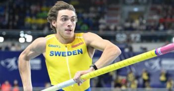 Armand Duplantis logra su primer oro olímpico y quedó cerca al récord mundial