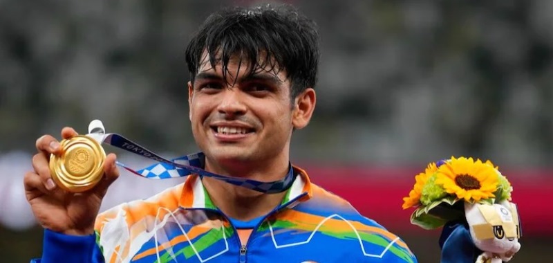 Neeraj Chopra logra la primera presea de oro histórica en el atletismo de la India