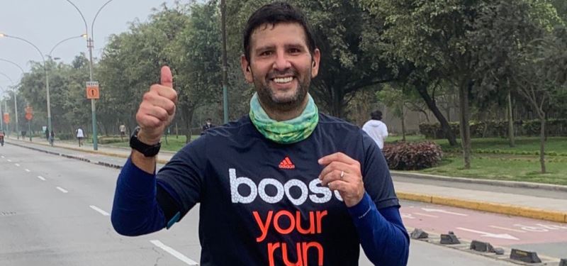 Eduardo Acuña su paso del Martillo a Maratón: “Con la Maratón ya gané salud y bajé de peso”