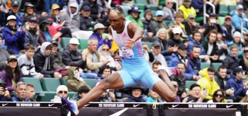 Brasileño Dos santos logra la mejor marca mundial del año de los 400con vallas (47.23)