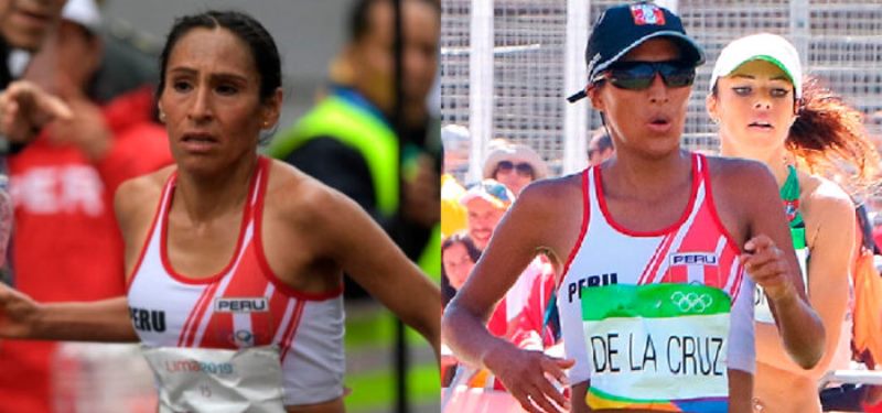 Gladys Tejeda y Jovana de la Cruz corren hoy en los Estados Unidos