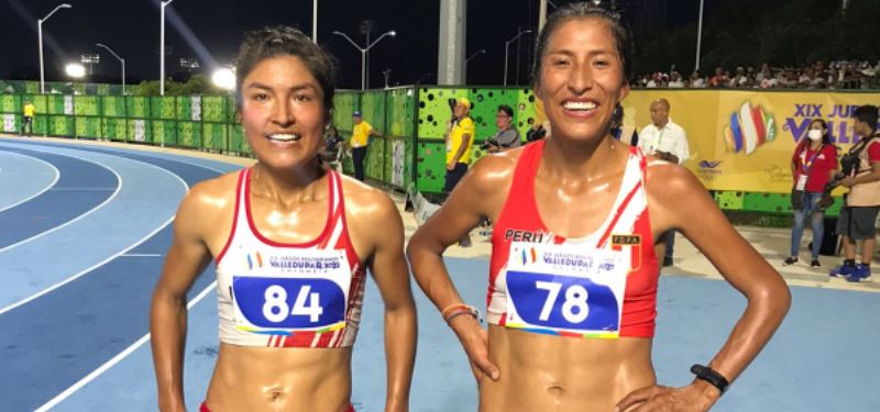 Atletismo peruano logra dos medallas de oro en Juegos Bolivarianos Valledupar 22