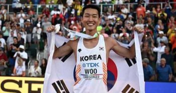Saltador surcoreano Woo Sang-hyeok lidera el ranking mundial de la World Athletics