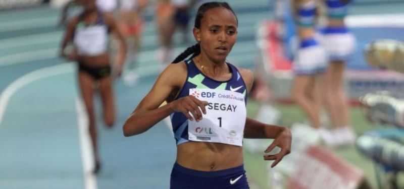 Etíope Gudaf Tsegay logra la segunda marca mundial de la milla Indoor (4:16.16)