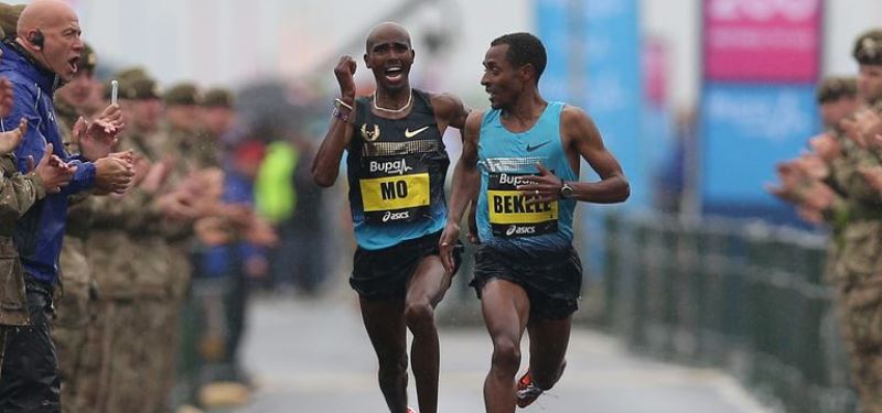 Cuatro de los 5 hombres más rápidos de la historia correrán la Maratón de Londres