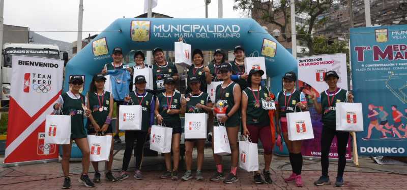 “Generando Cultura Deportiva 21k” reunió a casi mil corredores en Villa María del Triunfo