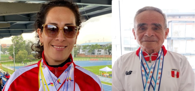 Erika Figueroa y Jaime León los mejores atletas master del año 2022