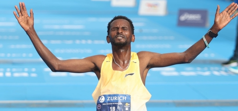 Jackline Chelal y Gadisa Birhanu ganan la Maratón de Sevilla