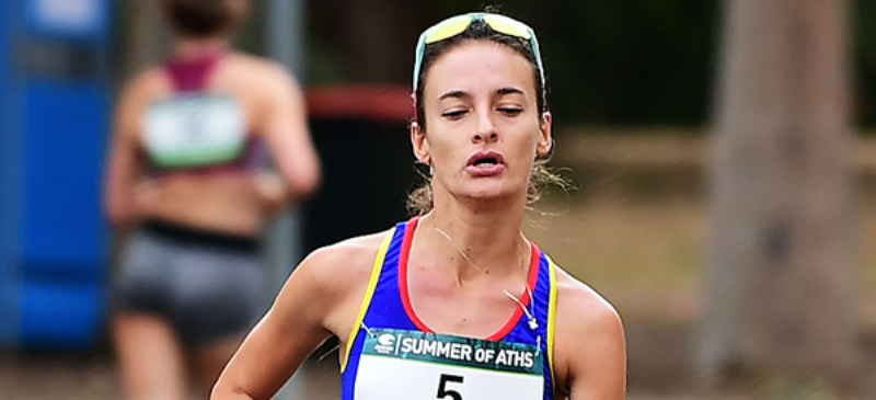 Marchista colombiana Sandra Arenas establece nueva marca sudamericana (21:30. 33.) en 5mil en pista