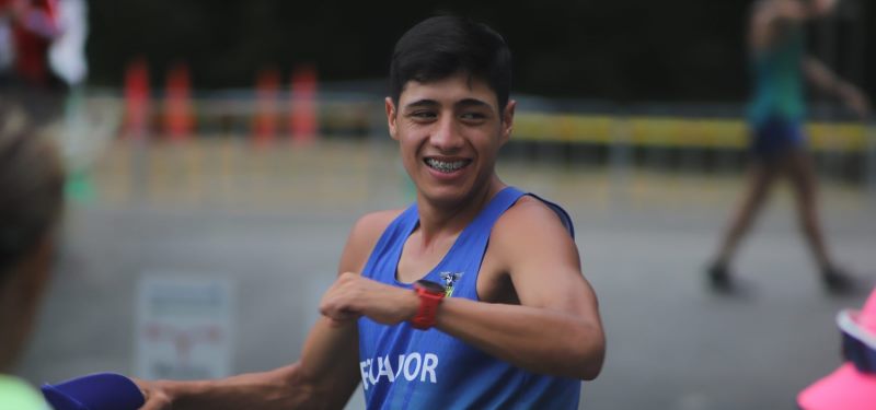 Ecuatoriano Hurtado brilla en la marcha de 20 km: 1:18:45 en China