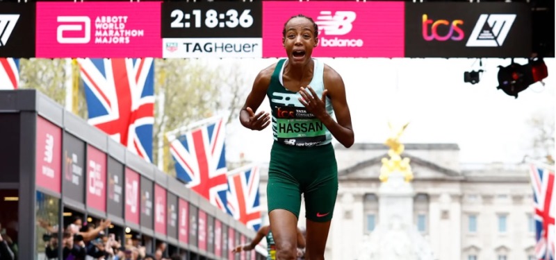 Increíble debut de Sifan Hassan con triunfo en la Maratón de Londres