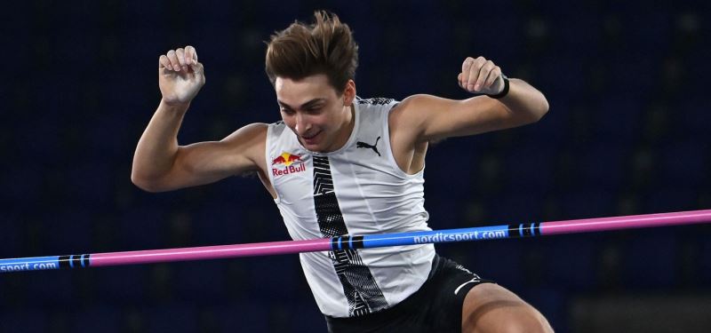 Armand Duplantis fue la estrella en los FBK Games, de Hengelo