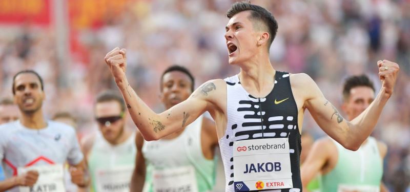 Jakob Ingebrigtsen bate en Oslo el récord de Europa de 1.500 (3:27.95)