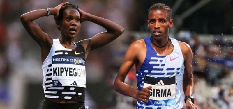 Noche parisina de récords con Kipyegon, Girma e Ingebrigtsen