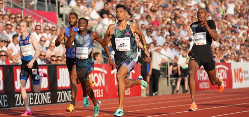 Wayde Van Niekerk regresa en reunión atlética de Londres