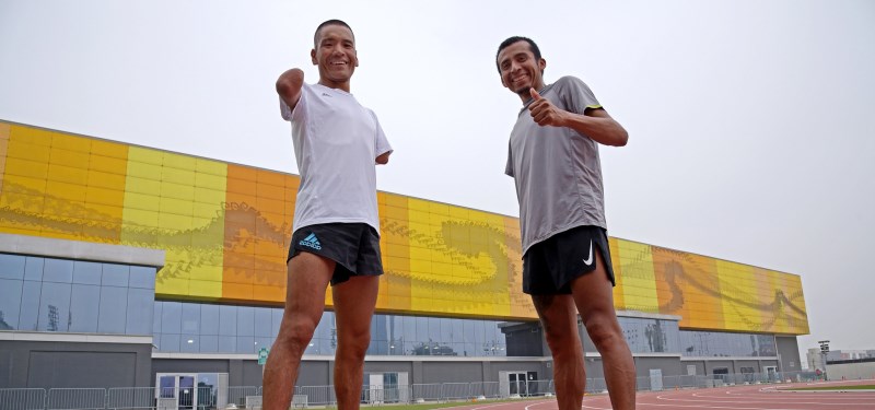Efraín Sotacuro y Carlos Sangama listos para el Mundial de Para Atletismo en Paris
