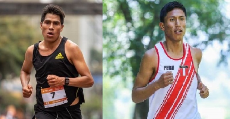 Wily Canchanya y Rene Champi corren el domingo la Media Maratón de México