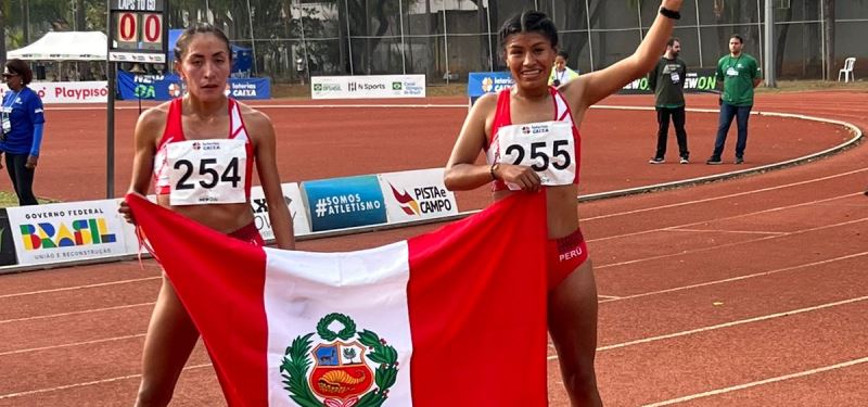 Peruanas Rojas, Valdivia y Zorrilla subieron al podio en Sudamericano de Mayores