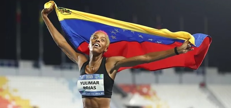 Yulimar Rojas, va a los Juegos Olímpicos como abanderada de Venezuela