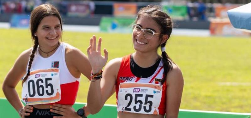 Cayetana Chirinos cuarta en los 100m en el Mundial Escolar de Brasil