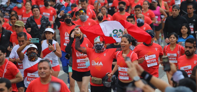 La media maratón de Lima se realiza este 27 de agosto con récord de participantes