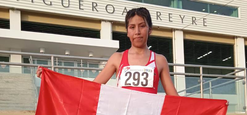 Verónica Huacasi gana el bronce en los 5,000 m del Panamericano U20