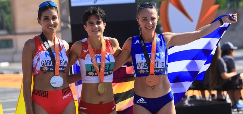 Kimberly García sub campeona mundial de los 35 Kms y Evelyn Inga terminó sexta en Budapest