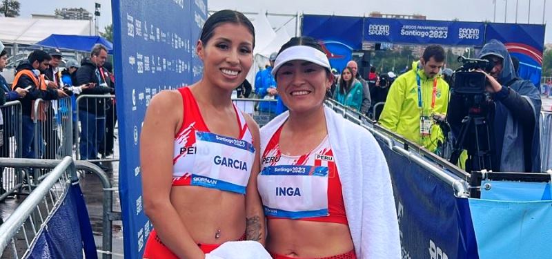 Kimberly García, Campeona de los Juegos Panamericanos y Evelyn Inga obtuvo el bronce en la marcha atlética