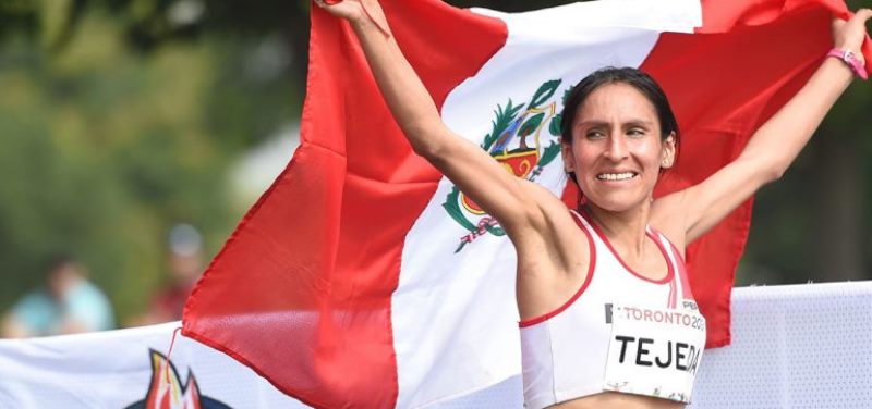 Perú y los abanderados Gladys Tejeda y Nicolás Pacheco listos para inauguración de Juegos Panamericanos Santiago 2023