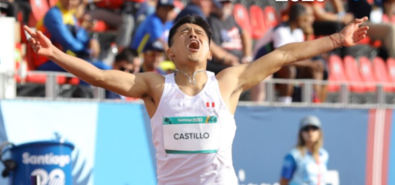 Para atleta Jesús Castillo se viste de plata en los Juegos Parapanamericanos Santiago 2023