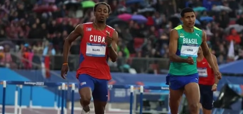 Vallista cubano Yoao Illas fuga en los Juegos Panamericanos Santiago 2023