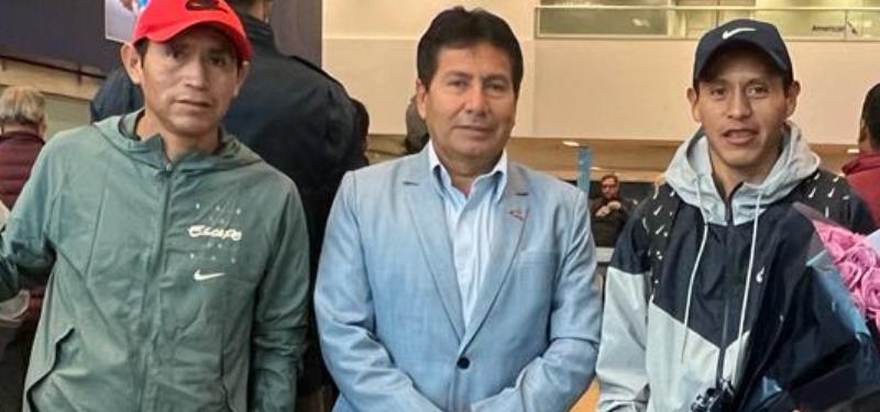 El bicampeón Cristhian Pacheco llegó a Lima y recibió promesas del IPD