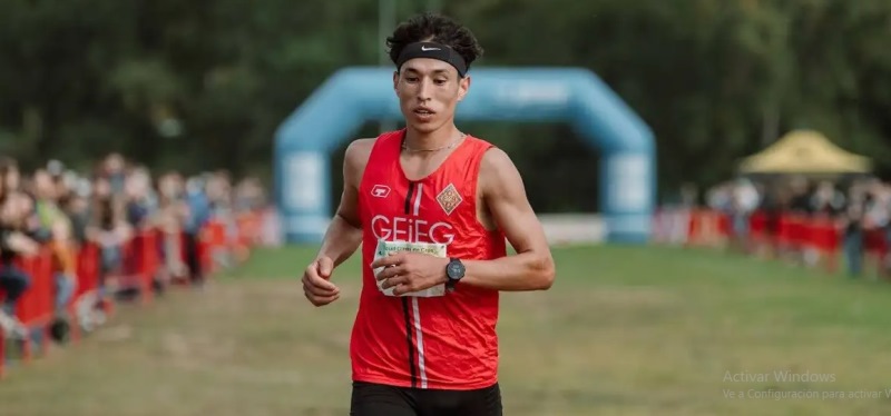 El atleta Abderrahim Ougra huye del control de dopaje en Gran Premio de Cáceres de campo a través