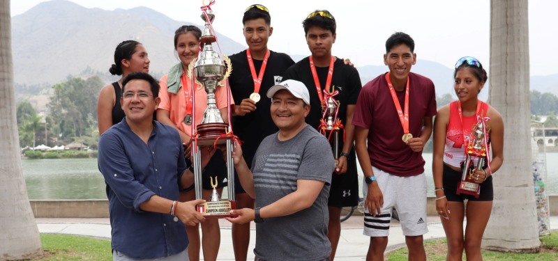 Liga de Pampas campeón del nacional de marcha