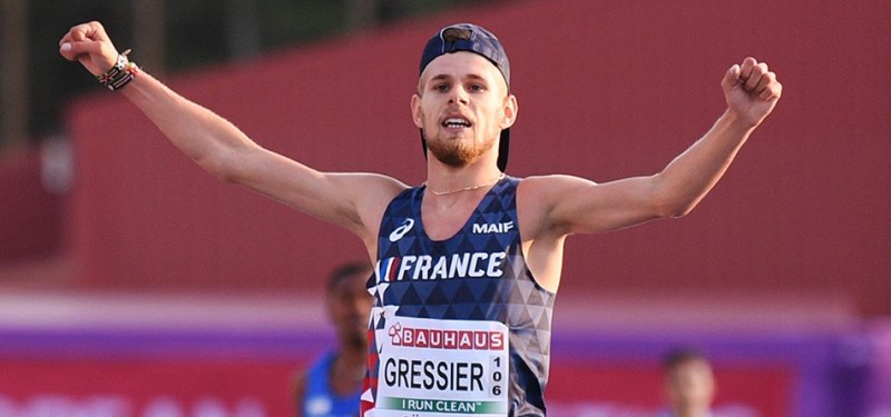 Jimmy Gressier bate el récord de Europa de los 10 km en ruta
