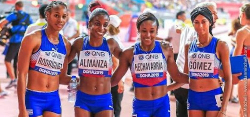 Cuartetas cubanas se preparan para Mundial de Relevos de Atletismo