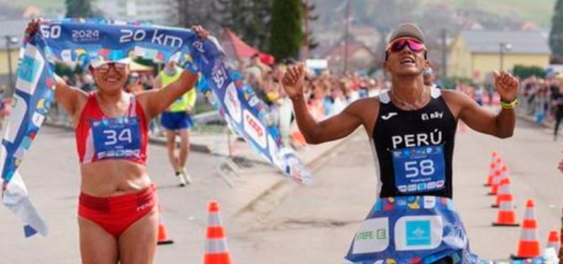 Evelyn Inga y César Rodríguez triunfan en Dudinská 50k – Eslovaquia
