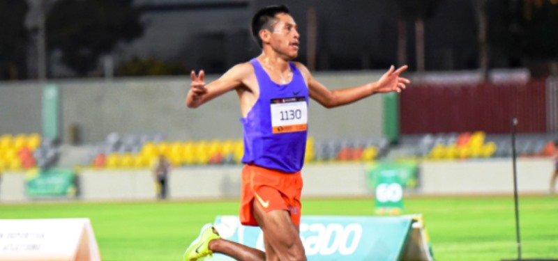 Cristhian Pacheco es el Campeón Nacional de los 10,000 metros