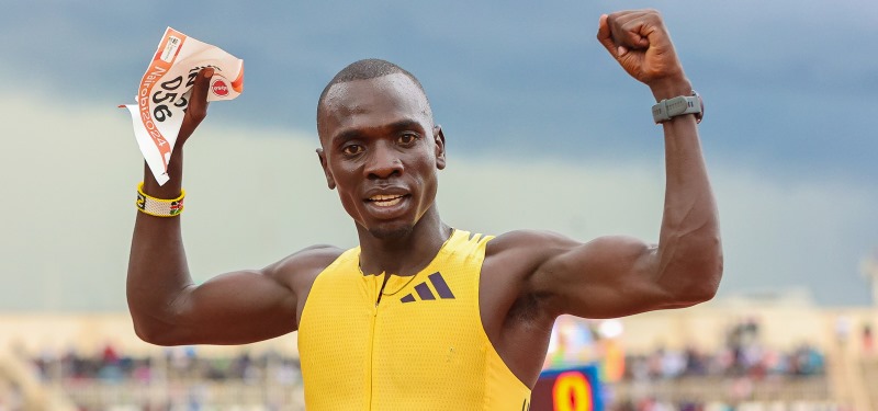 Emmanuel Wanyonyi bate el récord mundial de la milla en ruta en Herzogenaurach