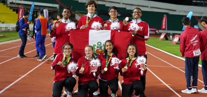 Perú sigue cosechando medallas y el primer oro en Juegos Bolivarianos de la Juventud