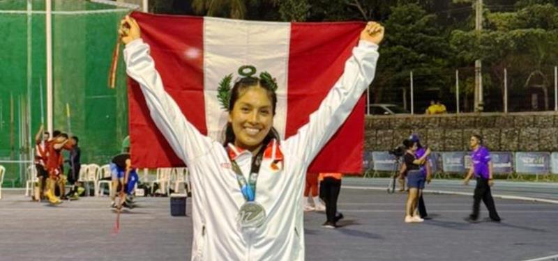 Anita Poma cierra participación peruana con medalla de plata en el Iberoamericano