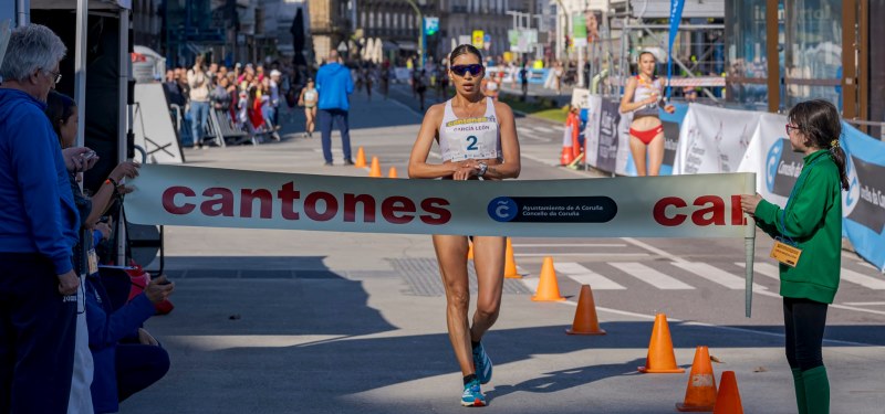 Kimberly García dominó los 20kms del Gran Premio Cantones – España