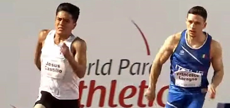 Destacada actuación del para atleta Jesús Castillo tras ubicarse sexto en mundial de Kobe