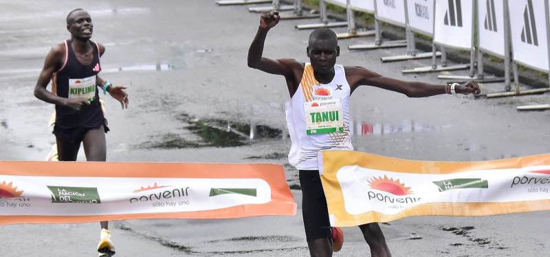 Dominio Keniano en la media maratón de Bogotá
