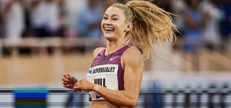 Jessica Hull bate el récord mundial de los 2.000 metros con 5:19.70 en Mónaco