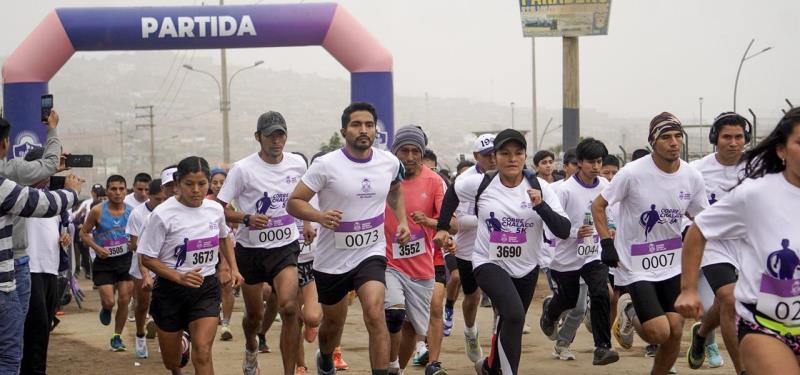 Pachacútec vivió la fiesta del atletismo con “Corre Chalaco 5K”